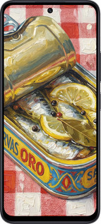 TPU чехол Vintage Sardine Tin Phone для Xiaomi Redmi 12 5G - 6772b-3194 изображение 