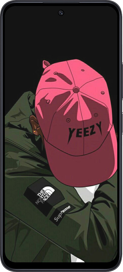 TPU чехол logo de yeezy для Xiaomi Redmi 12 5G - 3995b-3194 изображение 