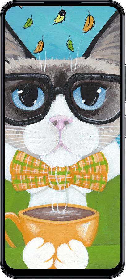 TPU чехол Cat&Coffee для Xiaomi Redmi Note 12R - 4053b-3860 изображение 