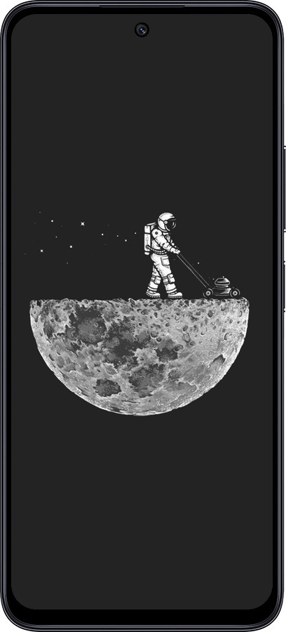 TPU чехол Moon in dark для Xiaomi Poco M6 Pro 5G - 4176b-3859 изображение 