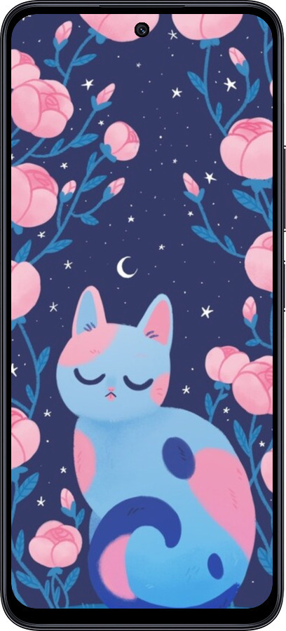 TPU чехол № 5409 для Xiaomi Poco M6 Pro 5G - 5409b-3859 изображение 