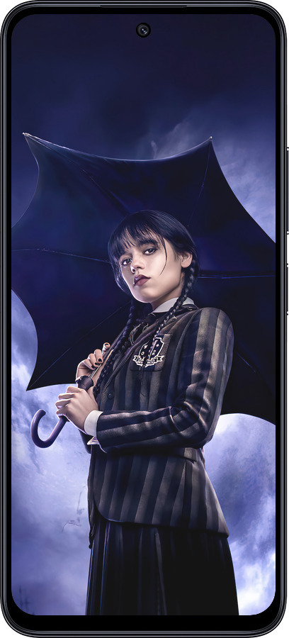TPU чехол Wednesday v2 для Xiaomi Poco M6 Pro 5G - 5516b-3859 изображение 