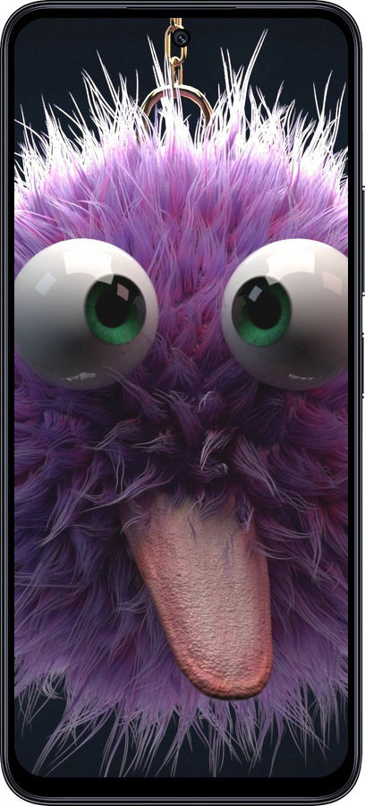 TPU чехол Пушистик для Xiaomi Poco M6 Pro 5G - 6017b-3859 изображение 