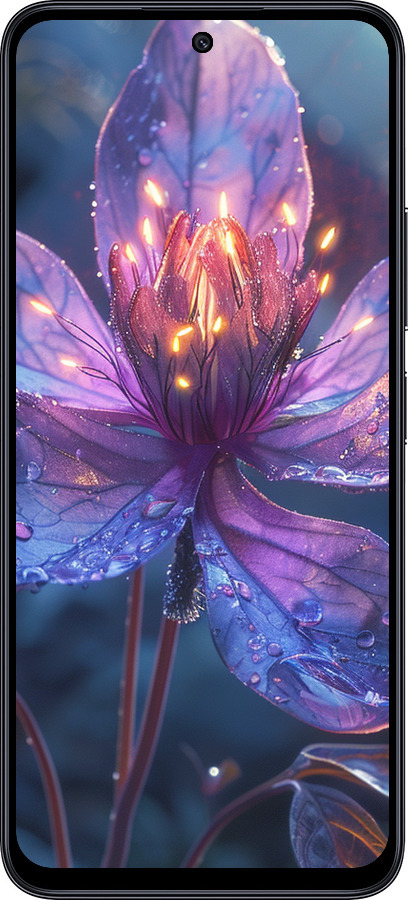 TPU чехол Магический цветок для Xiaomi Redmi 12 5G - 6038b-3194 изображение 