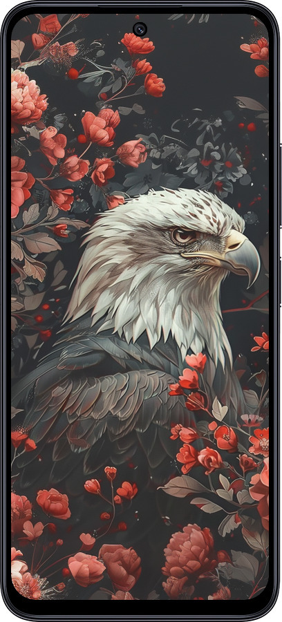 TPU чехол Цветочный страж для Xiaomi Redmi 12 5G - 6102b-3194 изображение 