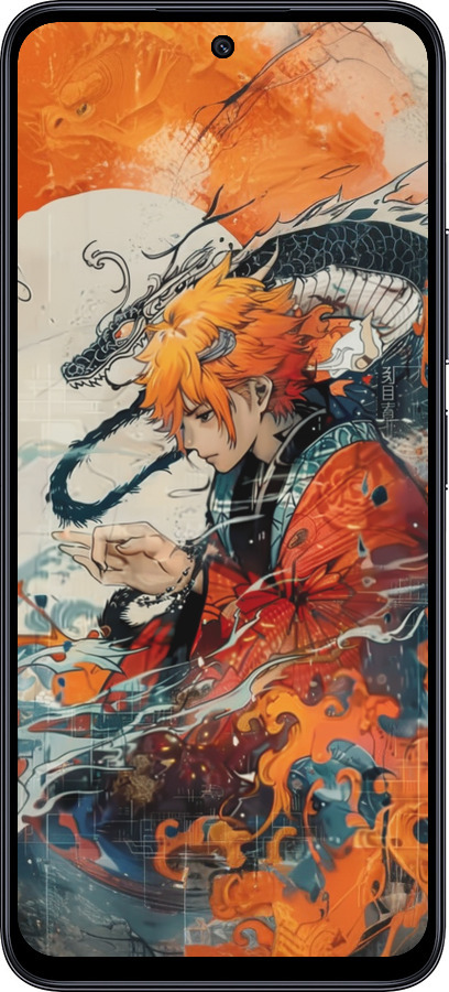 TPU чехол Зеніцу Агацума для Xiaomi Redmi Note 12R - 6114b-3860 изображение 