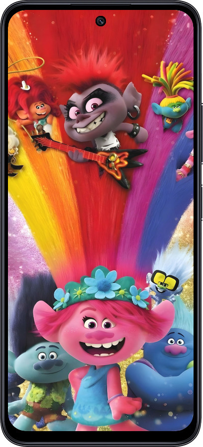 TPU чехол Троли для Xiaomi Poco M6 Pro 5G - 6343b-3859 изображение 
