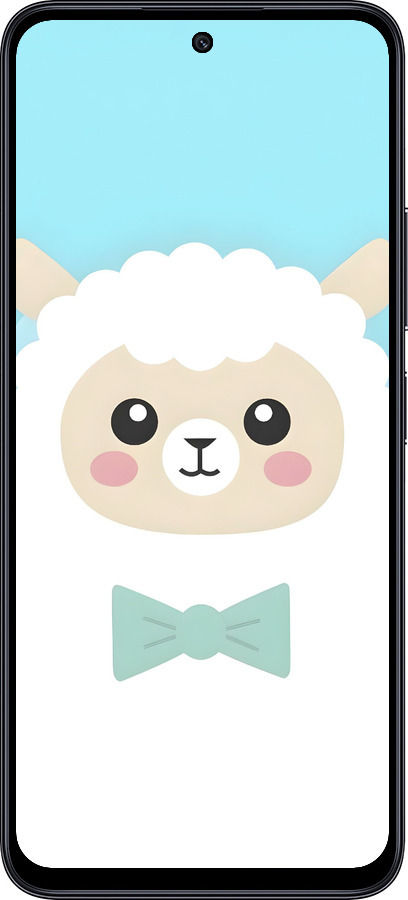 TPU чехол Милий баранчик для Xiaomi Poco M6 Pro 5G - 6355b-3859 изображение 