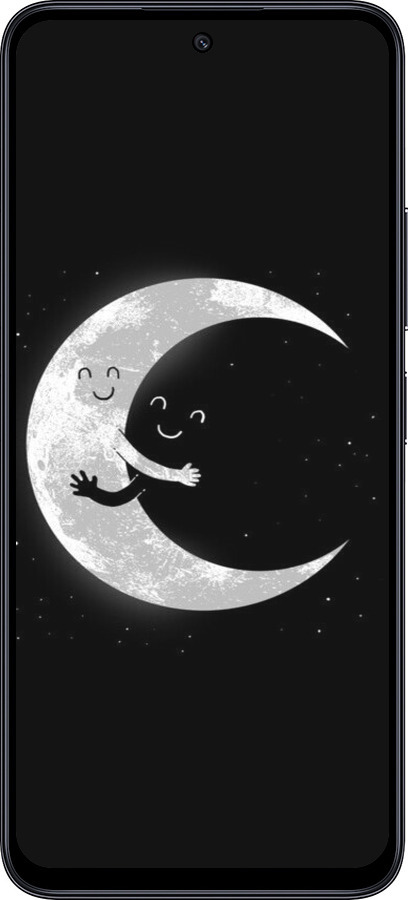 TPU чехол Лунные объятия для Xiaomi Redmi Note 12R - 6508b-3860 изображение 