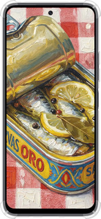 Силіконовий протиударний с посиленими кутами чехол Vintage Sardine Tin Phone для Xiaomi Redmi 12 5G - 6772sp-3194 изображение 