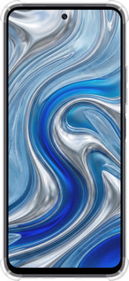 Силикон с усиленными углами чехол Liquid Chrome для Xiaomi Poco M6 Pro 5G - 6781sp-3859 изображение 