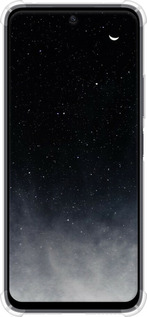 Силикон с усиленными углами чехол Сині хмари, Синій місяць для Xiaomi Redmi 12 - 6396sp-3114 изображение 
