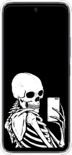 Силикон с усиленными углами чехол Скелет делает Selfie для Xiaomi Redmi 12 - 6535sp-3114 изображение 