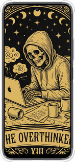 Силикон с усиленными углами чехол The Overthinker для Xiaomi Redmi 12 - 6774sp-3114 изображение 