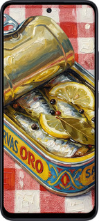 Силиконовый чехол Vintage Sardine Tin Phone для Xiaomi Redmi 12 - 6772u-3114 изображение 