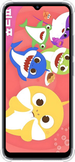 Силикон с усиленными углами чехол Бейби Шаркс для Xiaomi Redmi 12C - 6305sp-2962 изображение 