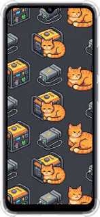 Силикон с усиленными углами чехол Autonomous Zone для Xiaomi Redmi 12C - 6771sp-2962 изображение 