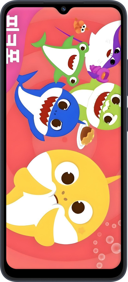 Силіконовий чехол Бейби Шаркс для Xiaomi Redmi 12C - 6305u-2962 изображение 