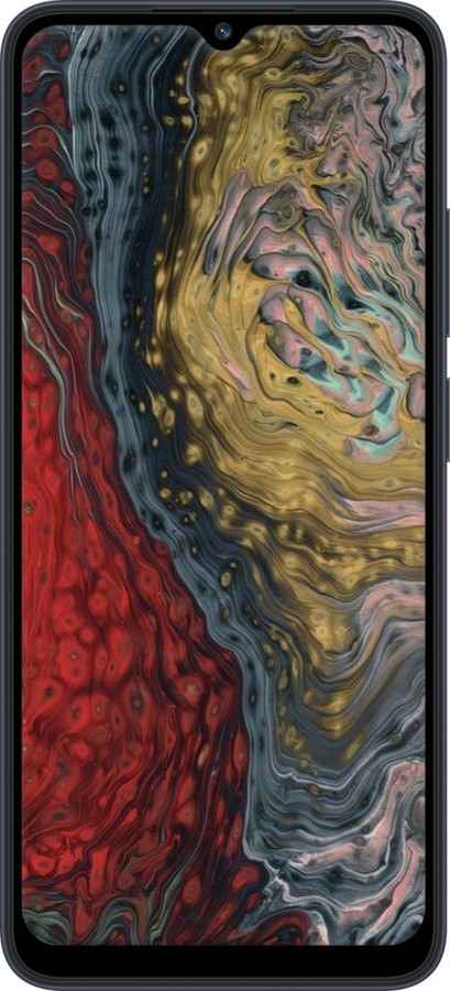 Силіконовий чехол Із зображенням абстрактного живопису для Xiaomi Redmi 12C - 6530u-2962 изображение 