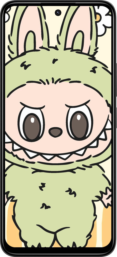 TPU чехол № 6736 для Xiaomi Poco M6 4G - 6736b-3798 изображение 