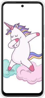 Силикон с усиленными углами чехол Единорог для Xiaomi Poco M6 4G - 4702sp-3798 изображение 