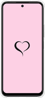 Силикон с усиленными углами чехол Сердце 1 для Xiaomi Poco M6 4G - 4730sp-3798 изображение 