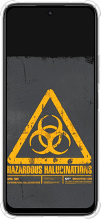 Силикон с усиленными углами чехол biohazard 28 для Xiaomi Poco M6 4G - 4846sp-3798 изображение 