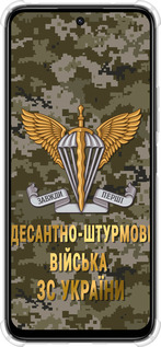 Силикон с усиленными углами чехол ДШВ ЗСУ для Xiaomi Poco M6 4G - 5303sp-3798 изображение 