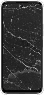 Силіконовий протиударний с посиленими кутами чехол Чорний мармур v2 для Xiaomi Poco M6 4G - 5568sp-3798 изображение 