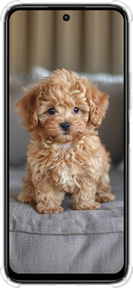Силикон с усиленными углами чехол Mini-maltipoo для Xiaomi Poco M6 4G - 6158sp-3798 изображение 