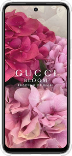 Силикон с усиленными углами чехол Гучи для Xiaomi Poco M6 4G - 6341sp-3798 изображение 