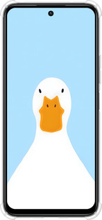 Силикон с усиленными углами чехол Гусь для Xiaomi Poco M6 4G - 6350sp-3798 изображение 