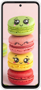Силикон с усиленными углами чехол Печенье для Xiaomi Poco M6 4G - 6693sp-3798 изображение 