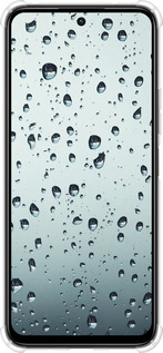 Силикон с усиленными углами чехол Стекло в каплях для Xiaomi Poco M6 4G - 848sp-3798 изображение 