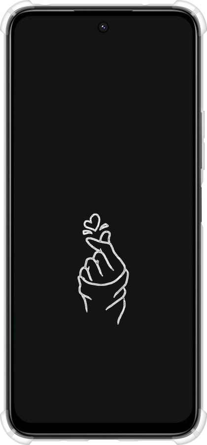 Силикон с усиленными углами чехол Love You для Xiaomi Poco M6 4G - 4298sp-3798 изображение 