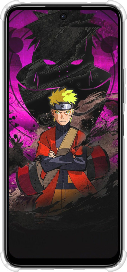 Силіконовий протиударний с посиленими кутами чехол № 5442 для Xiaomi Redmi Note 13R 5G - 5442sp-3797 изображение 