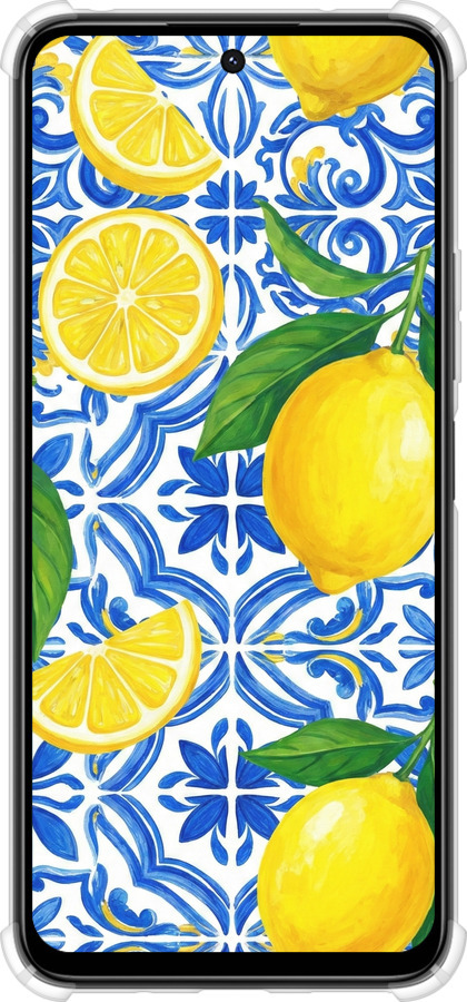 Силикон с усиленными углами чехол Grocery Girl Italian Summer для Xiaomi Poco M6 4G - 6766sp-3798 изображение 