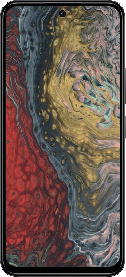 Силіконовий чехол Із зображенням абстрактного живопису для Xiaomi Redmi Note 13R 5G - 6530u-3797 изображение 
