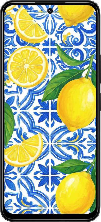 Силиконовый чехол Grocery Girl Italian Summer для Xiaomi Redmi 13 4G - 6766u-3751 изображение 