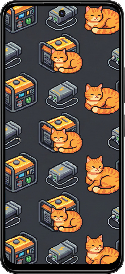 Силиконовый чехол Autonomous Zone для Xiaomi Redmi 13 4G - 6771u-3751 изображение 