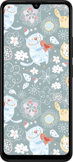 TPU чехол Котята v3 для Xiaomi Redmi 14C - 1223b-3768 изображение 