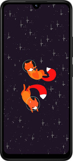 TPU чехол Лисички в космосі для Xiaomi Redmi 14C - 4519b-3768 изображение 