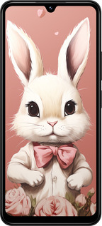 TPU чехол Зайчик для Xiaomi Redmi 14C - 5669b-3768 изображение 