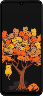 TPU чехол Дерево и котики для Xiaomi Redmi 14C - 6516b-3768 изображение 