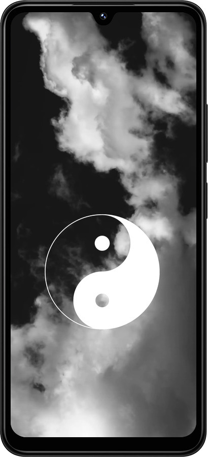 TPU чехол Инь и Янь для Xiaomi Redmi 14C - 4389b-3768 изображение 