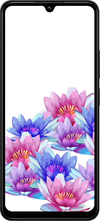 TPU чехол Лотос для Xiaomi Redmi 14C - 4862b-3768 изображение 