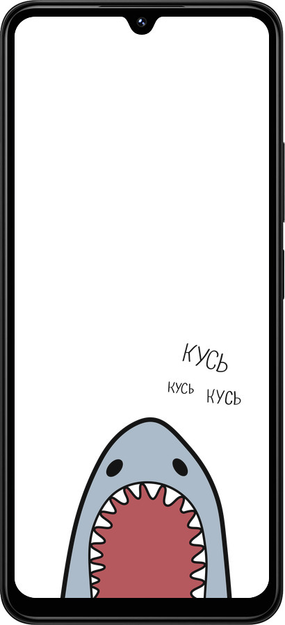 TPU чехол Акула для Xiaomi Redmi 14C - 4870b-3768 изображение 
