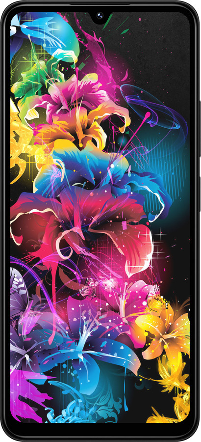 TPU чехол Абстрактные цветы для Xiaomi Redmi 14C - 511b-3768 изображение 