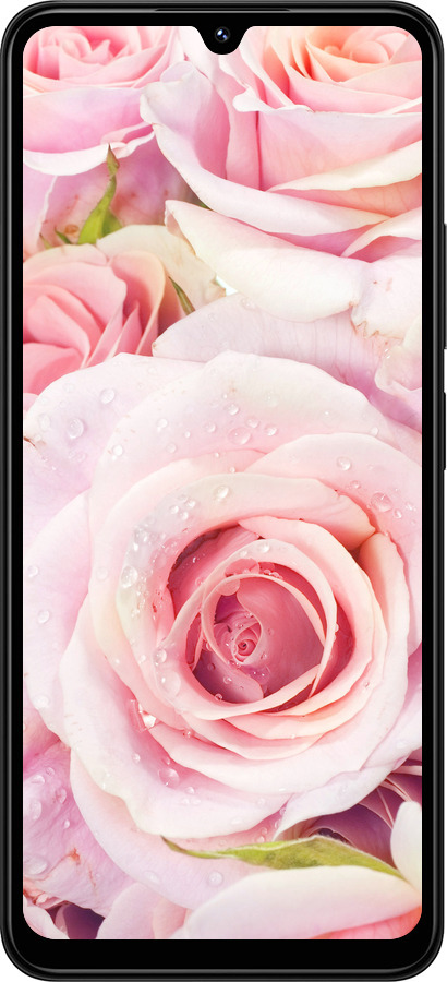 TPU чехол Розы для Xiaomi Redmi 14C - 525b-3768 изображение 