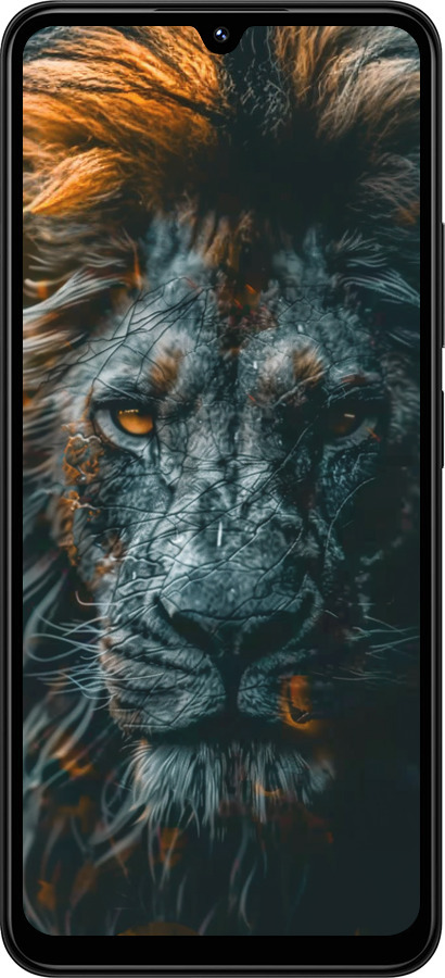 TPU чехол Лев в сумерках для Xiaomi Redmi 14C - 6154b-3768 изображение 